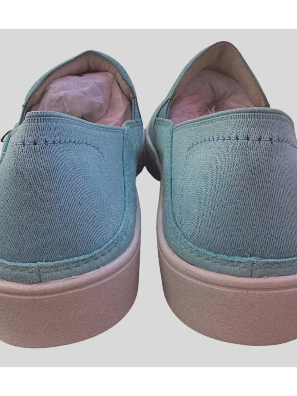 Waco Saylor Size 8.5 D Women’s Aqua Sea Slip On Sneaker EU 39D Wide Spenco NWB